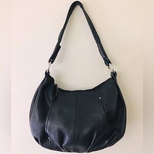 Tignanello Pepple Leather Shoulder Bag Purse